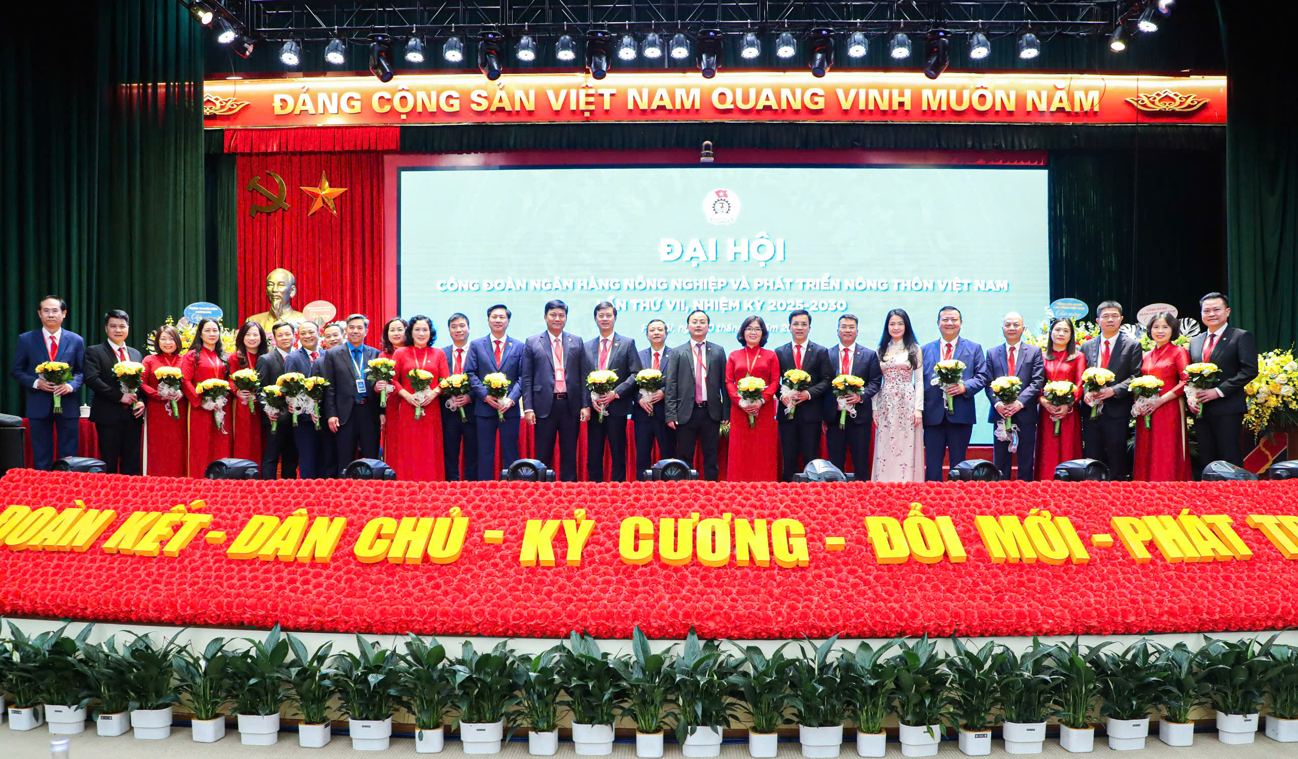 Đại hội Công đoàn Agribank lần thứ VII, Khát vọng nhiệm kỳ 2025 - 2030: Đoàn kết - Dân chủ - Kỷ cương - Đổi mới - Phát triển